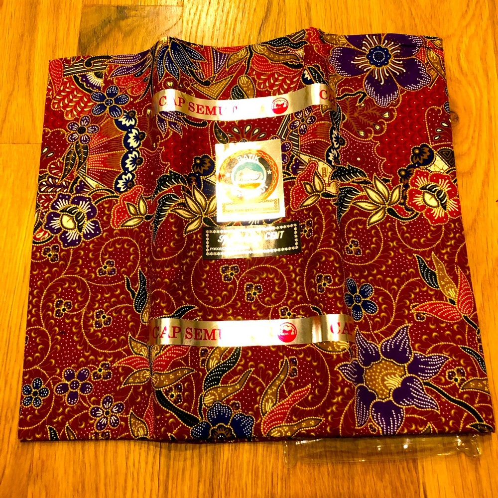 NWT Batik Sarong Cloth